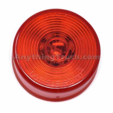 Pro LED 200RCMV Red 2" Round LED Marker Light, Circle Lens, 10-30V, 10 LEDs