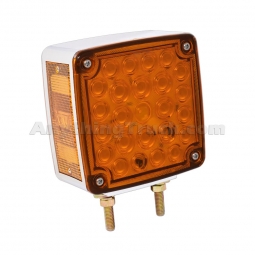 Pro LED 5543U Double-Face LED Pedestal Turn Signal with Side Marker, Blunt Cut Wire Harnes