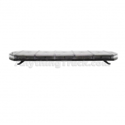 10 Function, Amber LED, Clear Lens Full-Size Light Bar Warning Light - 10-30 VDC