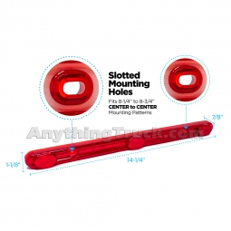 Pro LED 1693RLB Red LED Identification Bar