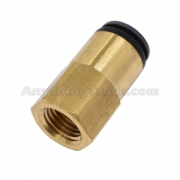Velvac 016104 Female Push-to-Connect Air Fitting, 1/4" NPT x 3/8" Tube