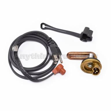 Zerostart 3100130 Engine Heater - 1000W 120V, Brass Adapter (Chevrolet, GMC Duramax)