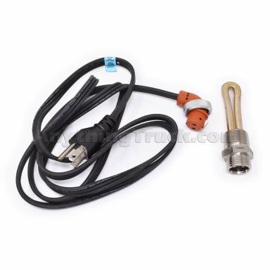 Zerostart 3500022 Immersion Engine Heater, 750W 120V, 3/4" NPT (Cummins)