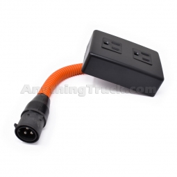 Zerostart 8500634 Cab Power  Surface Mount Receptacle/Outlet, 110V, 15A