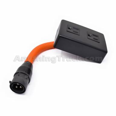 Zerostart 8500634 Cab Power  Surface Mount Receptacle/Outlet, 110V, 15A
