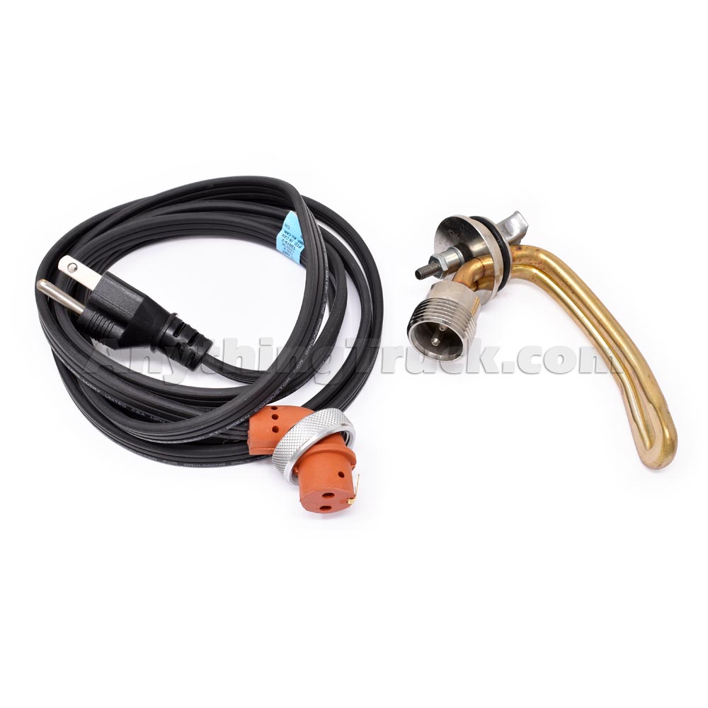 Zerostart 8608512 Freeze Plug Engine Heater, 1250W 120V, 11/4", Plug (IH, Detroit Diesel