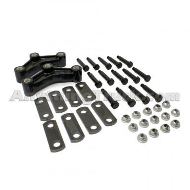 PTP K71401 Standard Duty Tandem Axle Suspension Kit, Replaces Dexter K71-401-00, 1.75" Double Eye