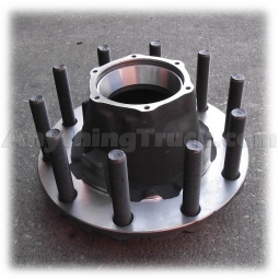 HT818RDPTP Trailer Hub, Converts Cast Spoke or Inboard Mnt to Outboard Hub-Piloted, Aluminum Wheels