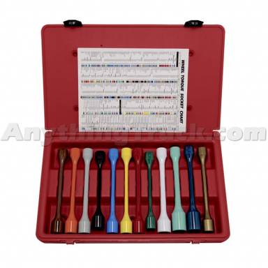 Ken-Tool 30190 Torque Master Torque Sticks, Twelve Piece Kit for Cars and Light Trucks