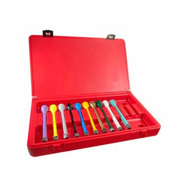 Ken-Tool 30251 Torque Master Torque Sticks, 1/2" Drive, Ten Piece Kit for Cars