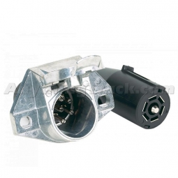 Hopkins 47595 7-Way RV Blade Vehicle to 7-Way Pin Trailer Wiring Adapter