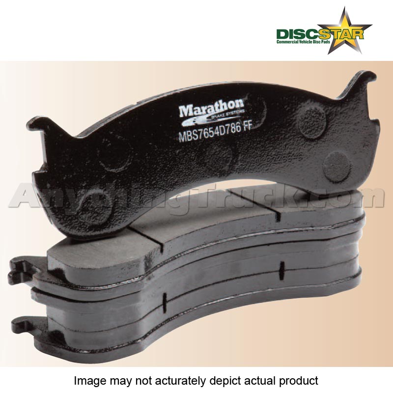 Marathon DiscStar 7808D225 Brake Pad Set Truck