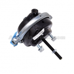 MGM 1418001 Type 16 Long Stroke Air Brake Service Chamber with Threaded Push Rod, 2.50" Stroke