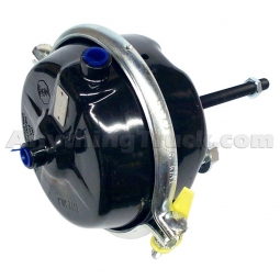 MGM 1431001 Type 30 Long Stroke Air Brake Service Chamber with Threaded Push Rod, 3" Stroke