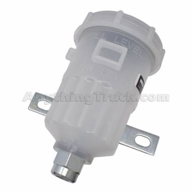 Mico 20-920-509 Remote Mount Brake Fluid Reservoir, 14.5 Cubic Inch Cap., 1/4" NPTF Fitting