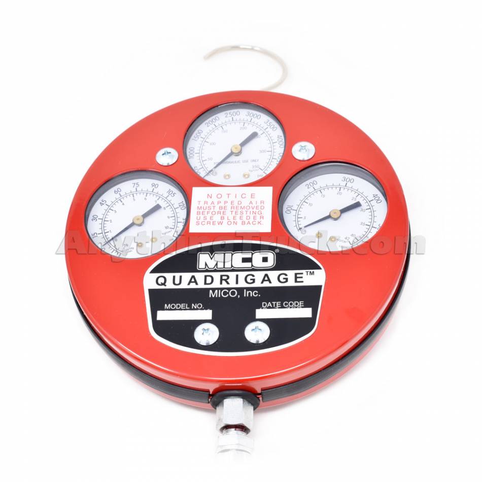 Mico 03-740-019 Quadrigage, Four Gauge Functions, 0-5000 PSI, 0-30