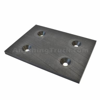 MH788 Slider Pad, 4" x 5-1/2" x 1/4", Replaces Hutch 12818-01