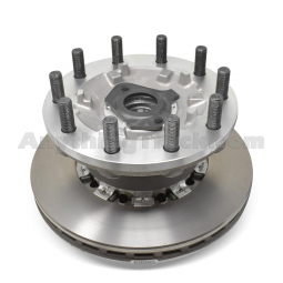 ConMet 10083209 Preset Aluminum Hub/Rotor Assembly, FF Front, Long Stud Version