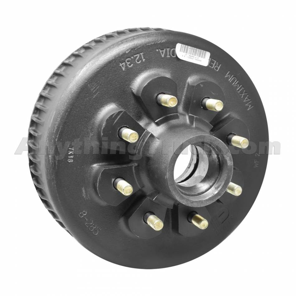 Dexter 008-285-11 H-D 8K Hub/Drum Assembly, Grease Lube, 4.75