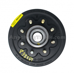Dexter 008-385-81 Hub/Drum, 12" x 2", 9/16" Studs, 8 on 6.5,  Nev-R-Lube