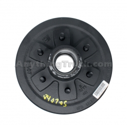Dexter 008-407-05 4.4K Hub/Drum Assembly, 6 on 5.5" Bolt Circle, Includes Cups & Studs