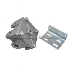 Aftermarket R-12 Relay Valve - Horizontal Delivery Ports, 5.5 PSI Crack Pressure
