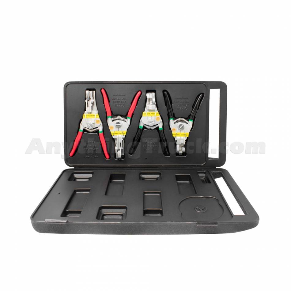 Gates 91017 4-pack SUR-LOK Quick Release Pliers With Carrying Case