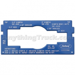 SAF Holland TF-0110 Kingpin Wear Gauge for 2" and 3.5" SAE Kingpins