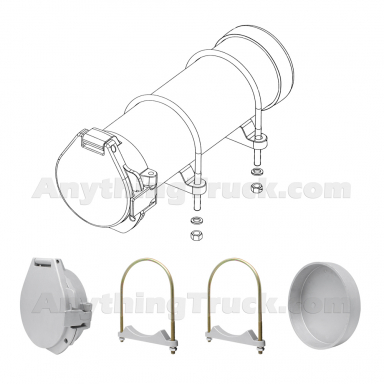 Pro Trucking Products CC600PTP Conduit Carrier Kit For 6" Diameter PVC