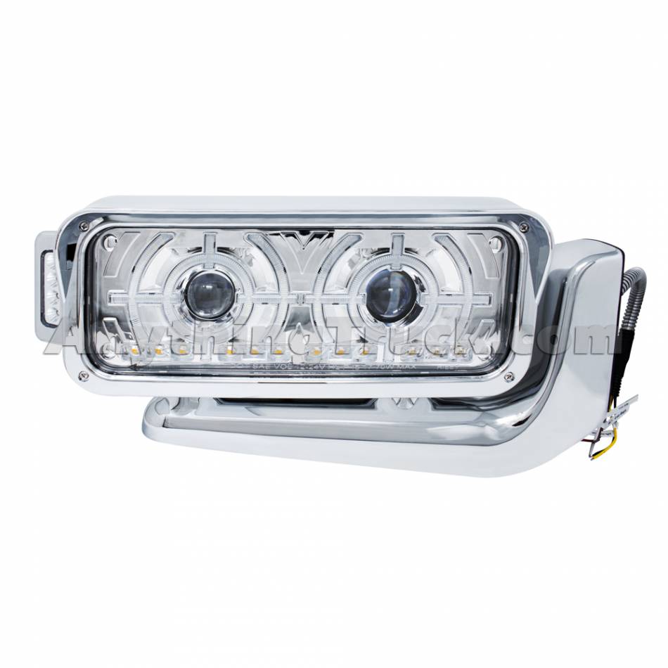 LED HEADLIGHT♡車外アクセサリー 車ライト Automann 564.75089ADC Peterbilt 357 379 389 567 LED Projector
