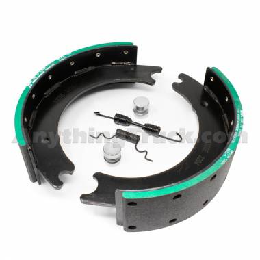 PTP PR1308E Air Brake Shoes & Hardware Kit for Eaton 15" x 4" Standard Air Brakes