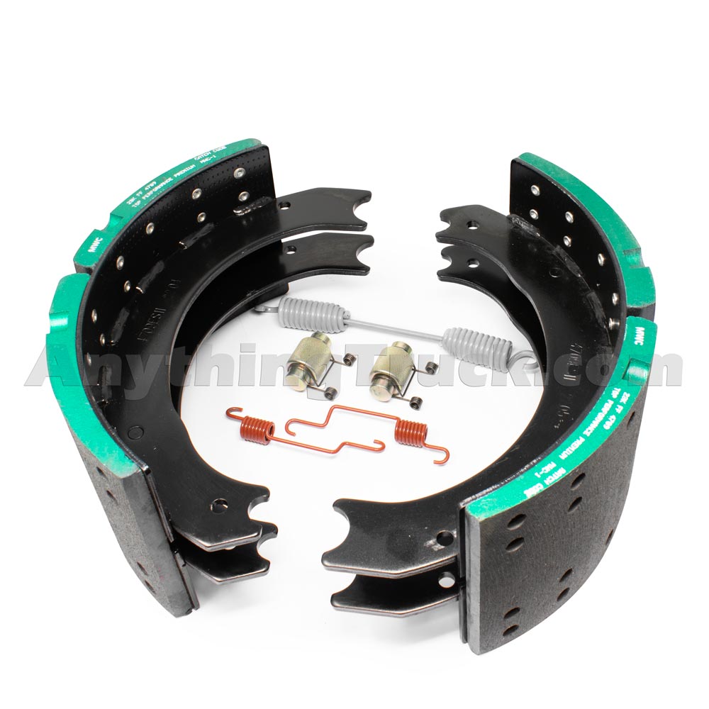 PTP PR4709ESII Air Brake Shoes & Hardware Kit for Eaton 161/2" x 7