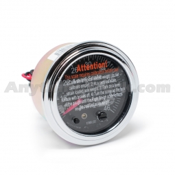 Right Weigh 510-46-C E-Z Analog In-Dash 46K Tandem Axle Load Scale With Chrome Bezel