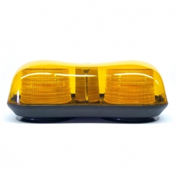 Pro LED ALBWM Amber Mini Light Bar LED Warning Lamp with Magnet Mount - 12 VDC
