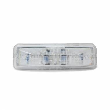 Pro LED 192C 12-LED Long Rectangular Utility Light, Clear Lens, Snap-In Mount, 12V