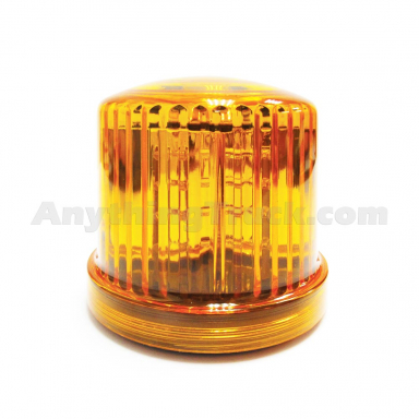 Pro LED 2620A Battery Operated, Magnet Mount, Amber LED Light Beacon With Rotating Flash Pattern