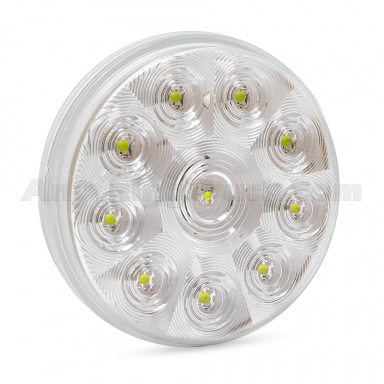 Pro LED 410C 20-Diode 4-Inch Round LED Back-Up Light, 12-Volts DC, Grommet-Mounted
