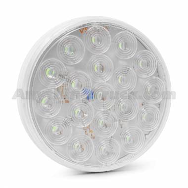 Pro LED 419C24V 19-Diode 4-Inch Round LED Back-Up Light, 24-Volts DC, Grommet-Mounted