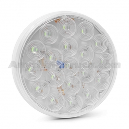 Pro LED 419CMV 19-Diode 4-Inch Round LED Back-Up Light, 10-30 Volts DC, Grommet-Mounted