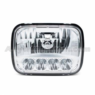 Pro LED 6054LED 5x7 Headlight, High/Low Beam, 9-32 Volts DC, H4 Connector