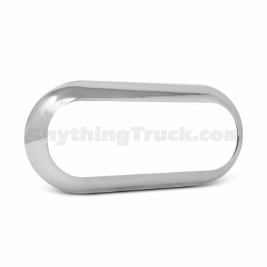 Pro LED 623BEZEL Chrome ABS Bezel for 623R and 623Y LED Lights