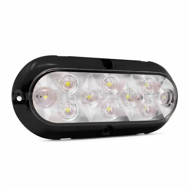 Pro LED 623C 6" Oval Surface-Mounted LED Back-Up Light