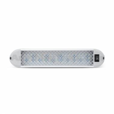 Pro LED 8360 8-1/4" LED Interior Light Bar, 60 LEDs, On/Off Switch, 2-Screw Mount, 12V