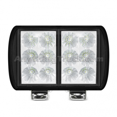 Pro LED 9696C Rectangular LED Work Light, Dual Mount, 10-30 Volts DC, 3,600 Lumens