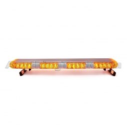 24" Class 1 Amber LED Light Bar with 8 Flash Patterns - 12 VDC