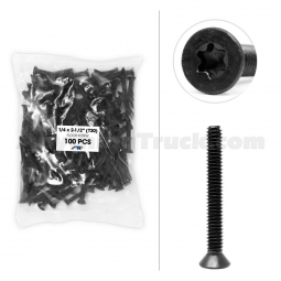 Pro Trucking Products 5019X227 1/4" X 2-1/2" Trailer Wood Floor Deck Torx Screw