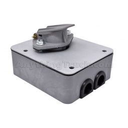 Tramec 38520 Smart Box Trailer Nose Box, Surface Mount, Solid Pin Socket