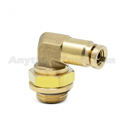Velvac 018055 M16 x 1/4" Tube 90 Degree Push-To-Connect Swivel Elbow