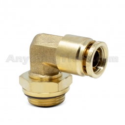 Velvac 018059 M22 x 1/2" Tube 90 Degree Push-To-Connect Swivel Elbow