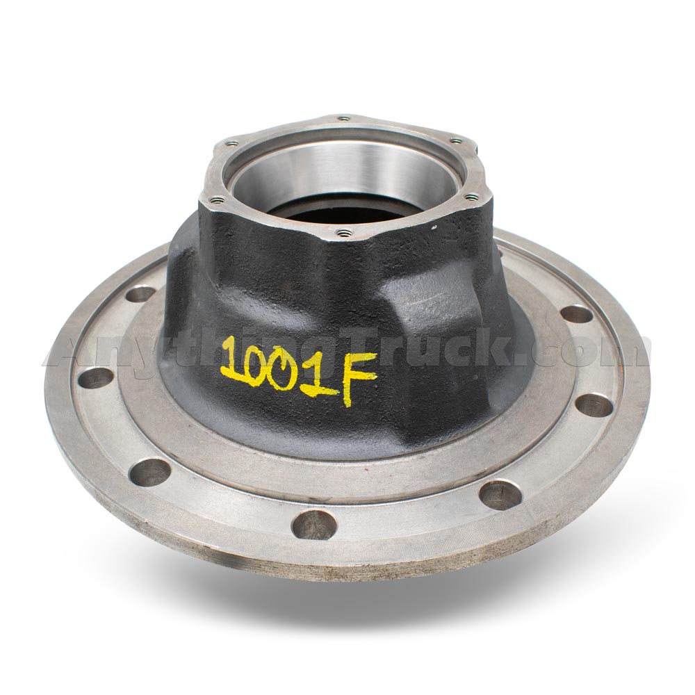 PTP 1001F 10 Stud Trailer Hub, 11.25" Bolt Circle, Inboard, 3/4